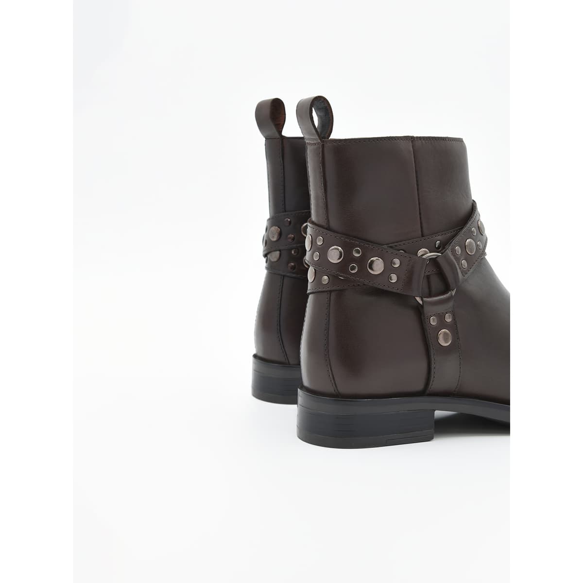 Women's Ankle Boots Purapiel Brown