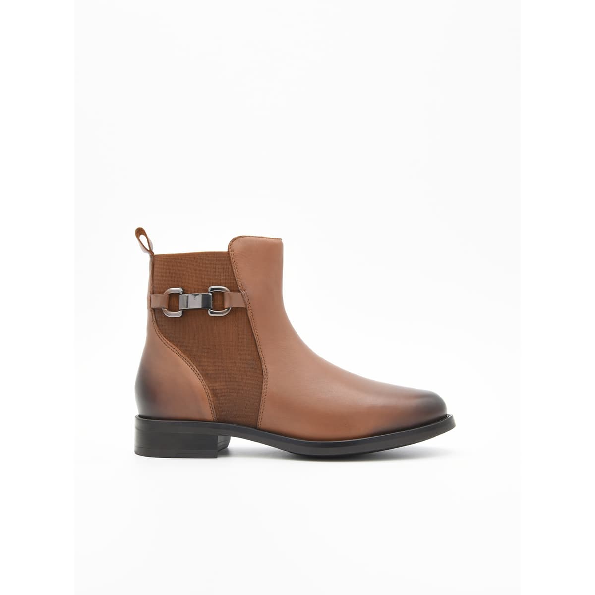 Women's Ankle Boots Purapiel Brown