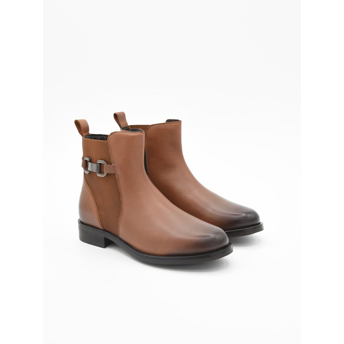 Women's Ankle Boots Purapiel Brown
