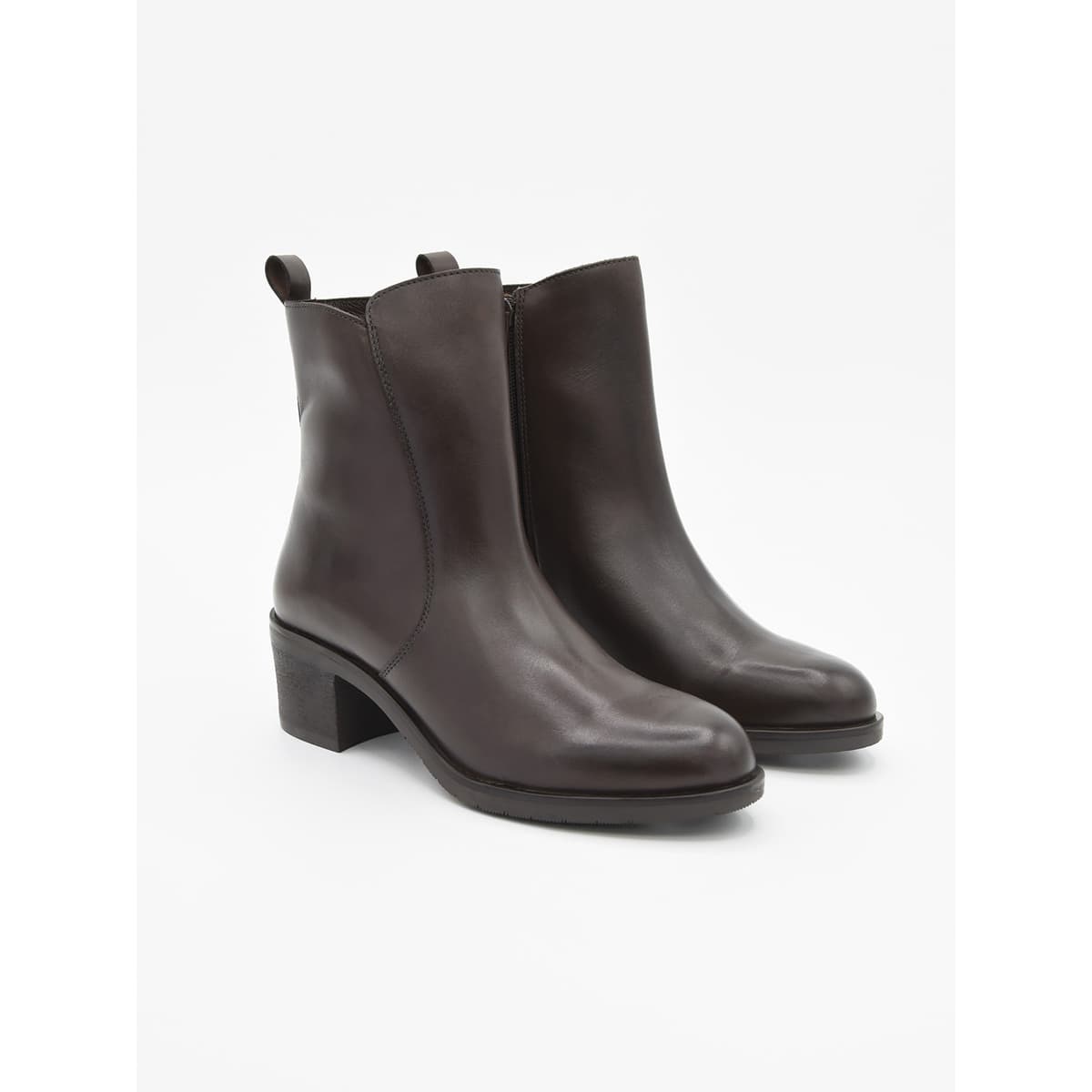 Women's Ankle Boots Purapiel Brown