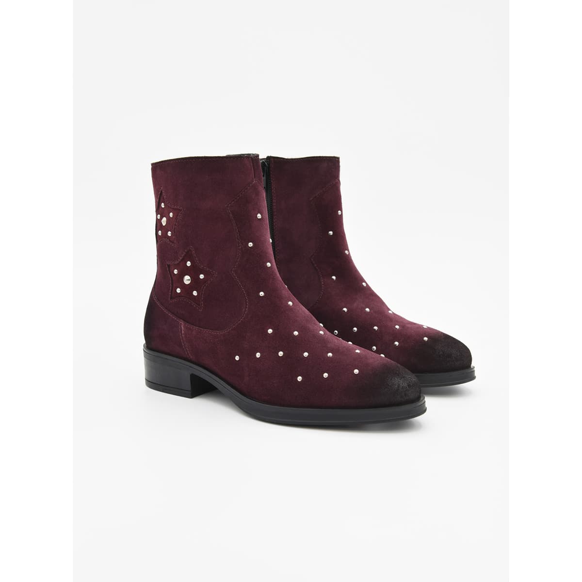 Women's Ankle Boots Purapiel Red