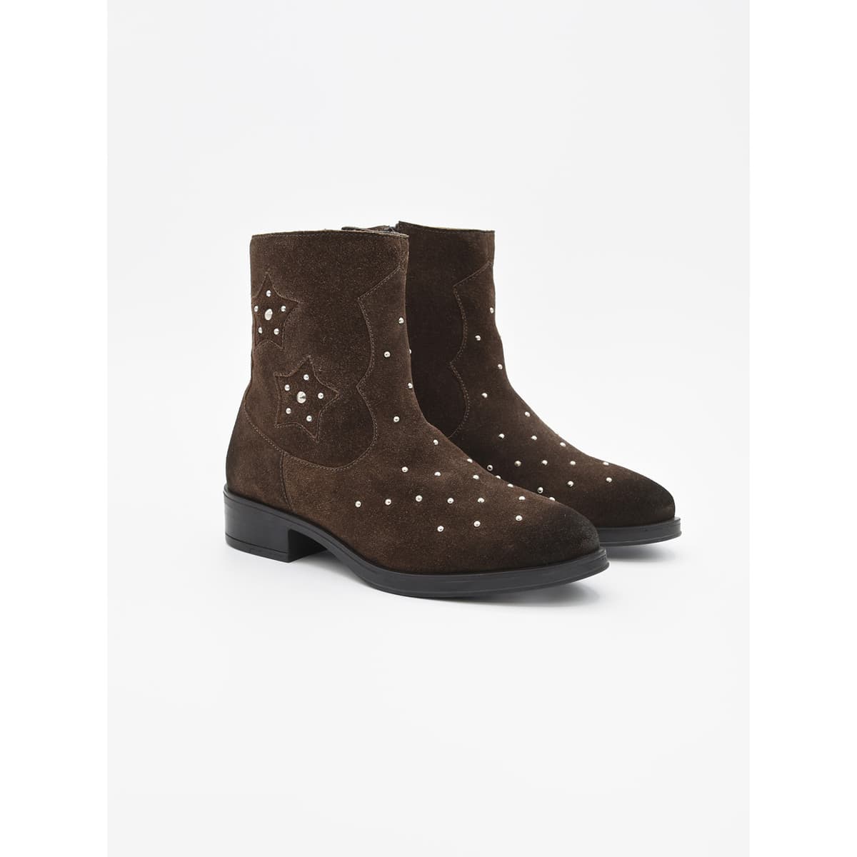 Women's Ankle Boots Purapiel Brown