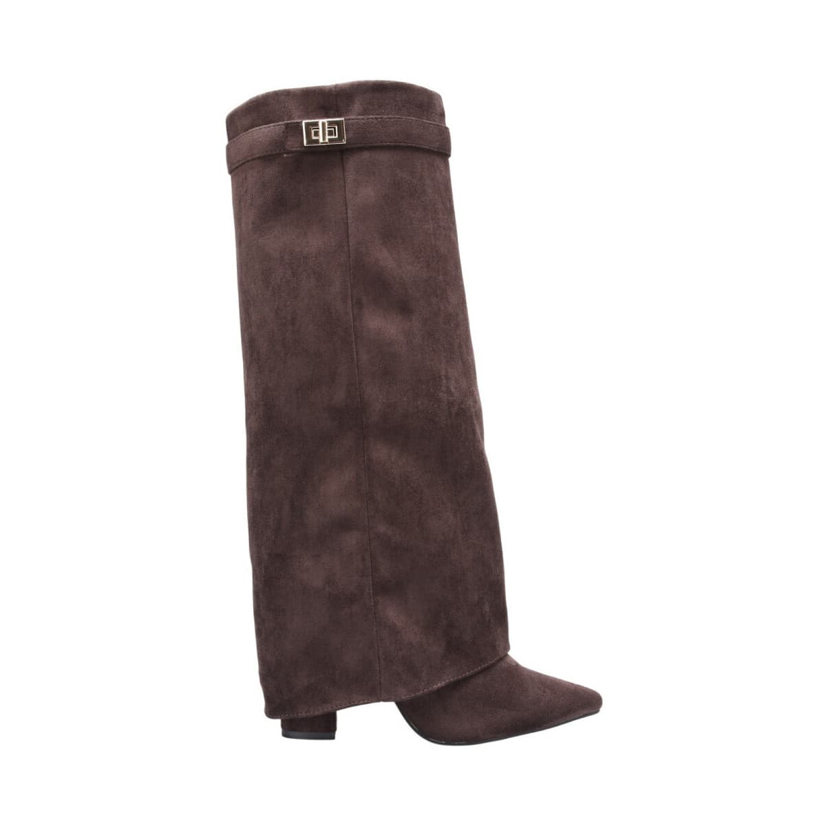 Μπότες με τακούνι La Modeuse 77308_P183218