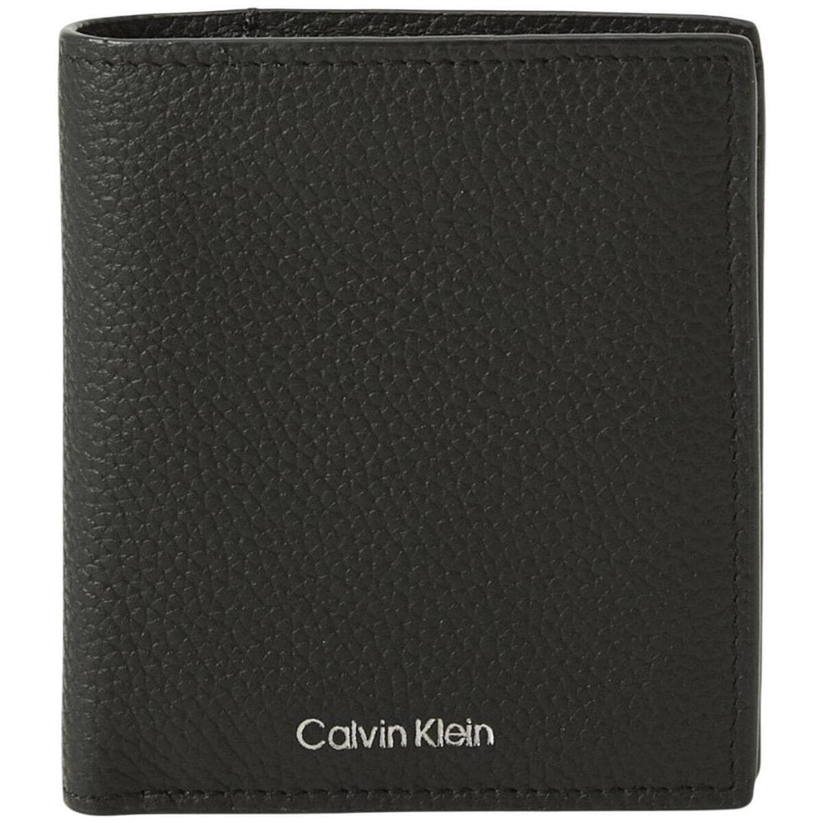 Πορτοφόλι Calvin Klein Jeans FOIL EMBOSS SLIM TRIFOLD w COIN LV04D1063G