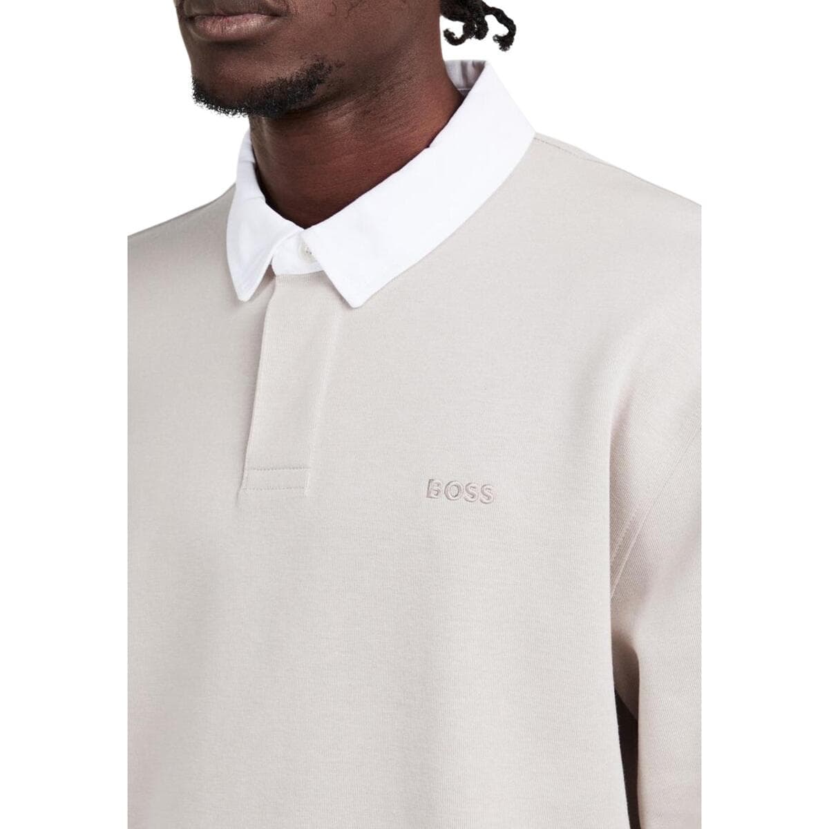 Men's Polo Shirts BOSS Gray