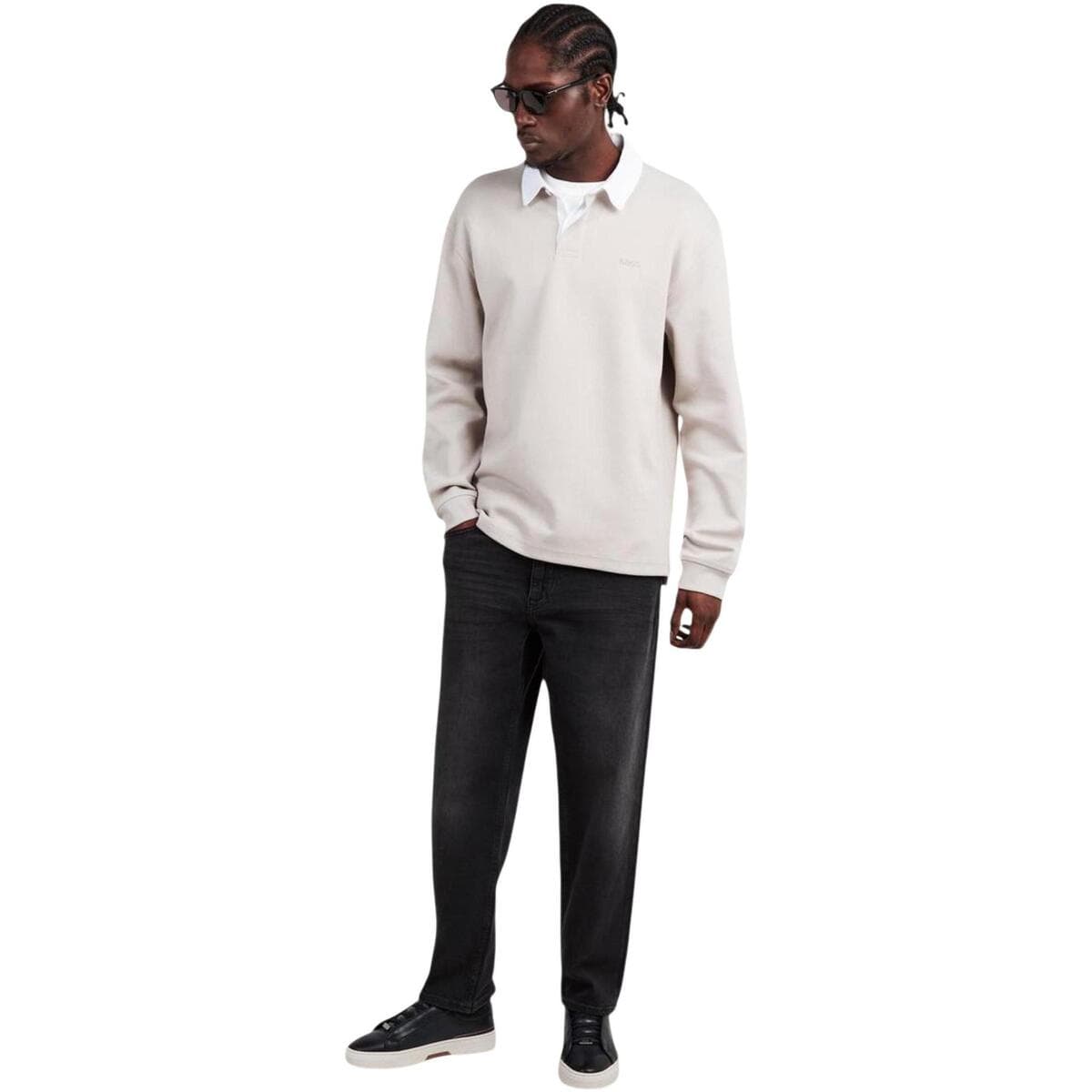 Men's Polo Shirts BOSS Gray