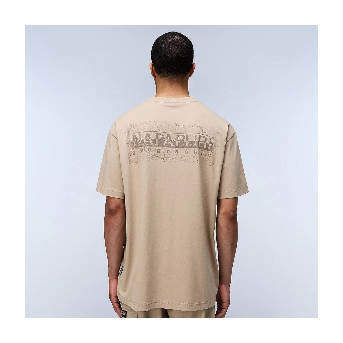 Men's T-Shirts Napapijri Beige
