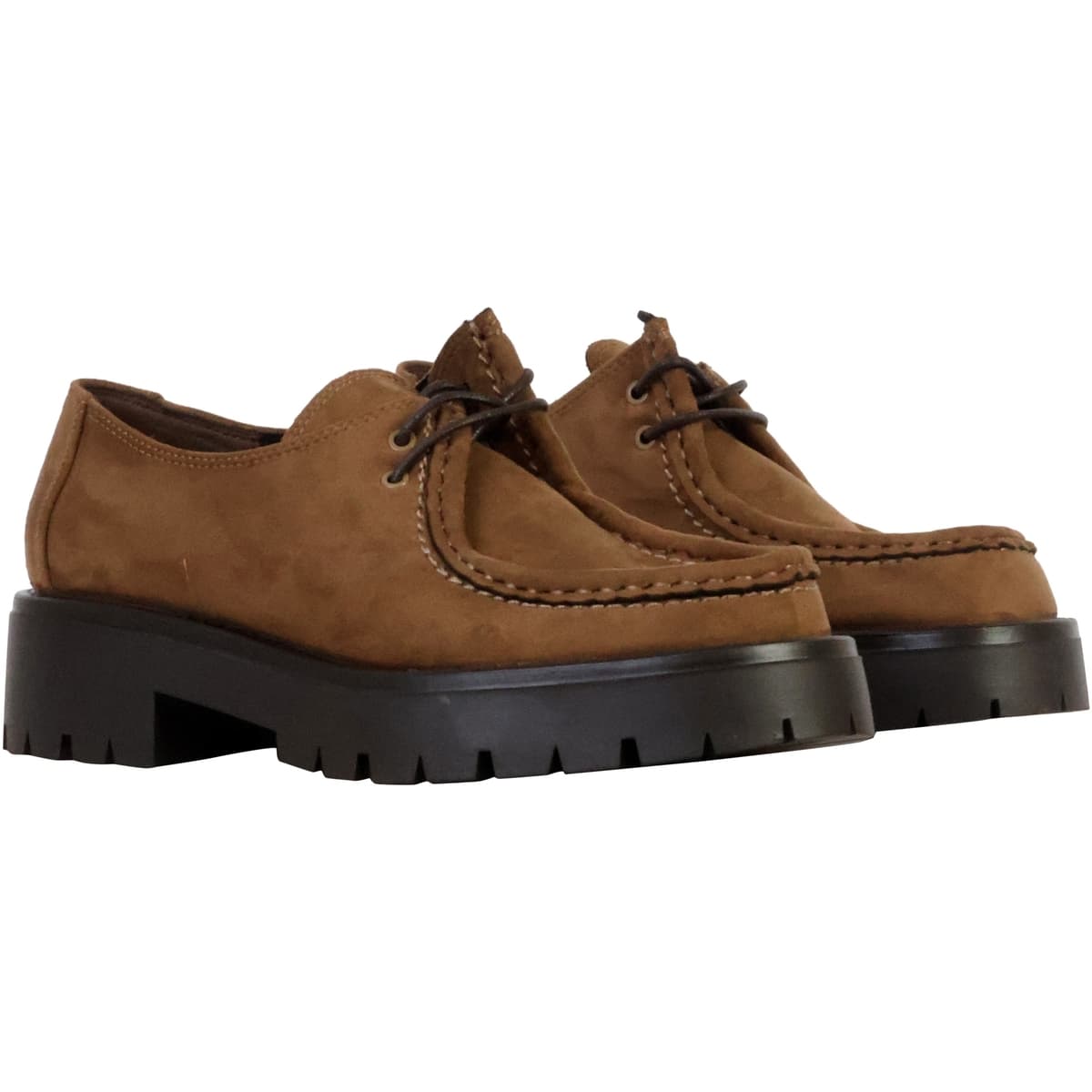 Women's Derby Shoes Corina Brown