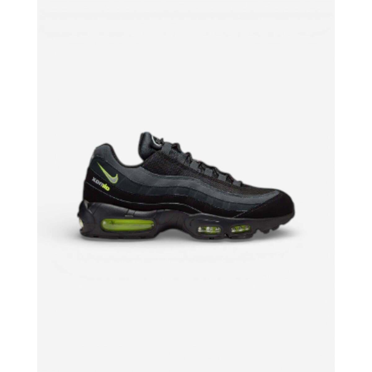 Xαμηλά Sneakers Nike Air Max 95 Retro Logo Black Grey Volt