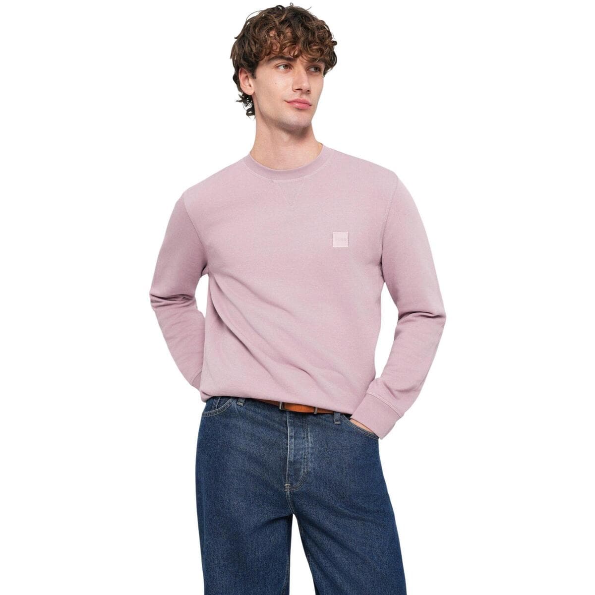 Men's Sports T-Shirts BOSS Pink