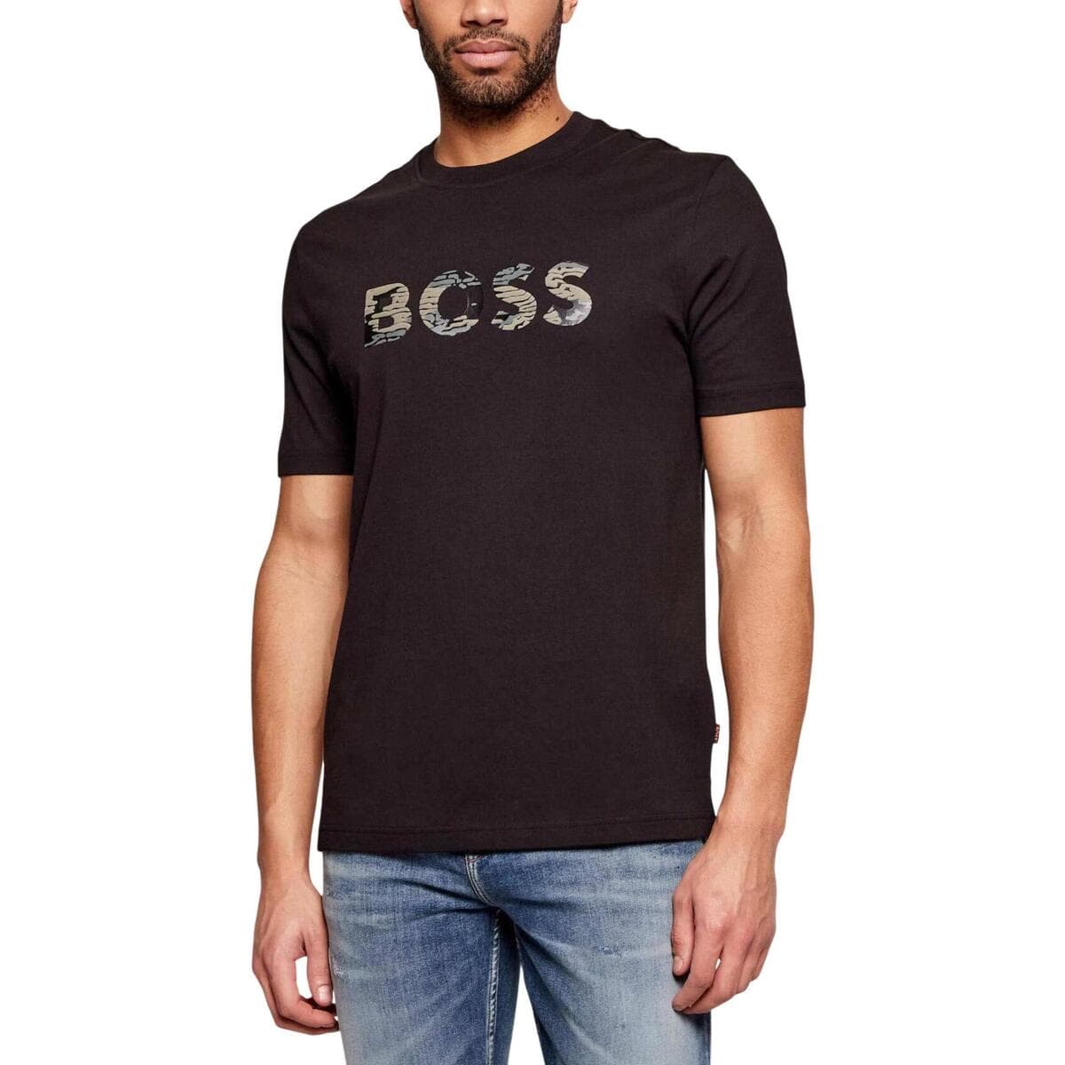 T-shirt με κοντά μανίκια BOSS Te_Insignia 10276567 50556009