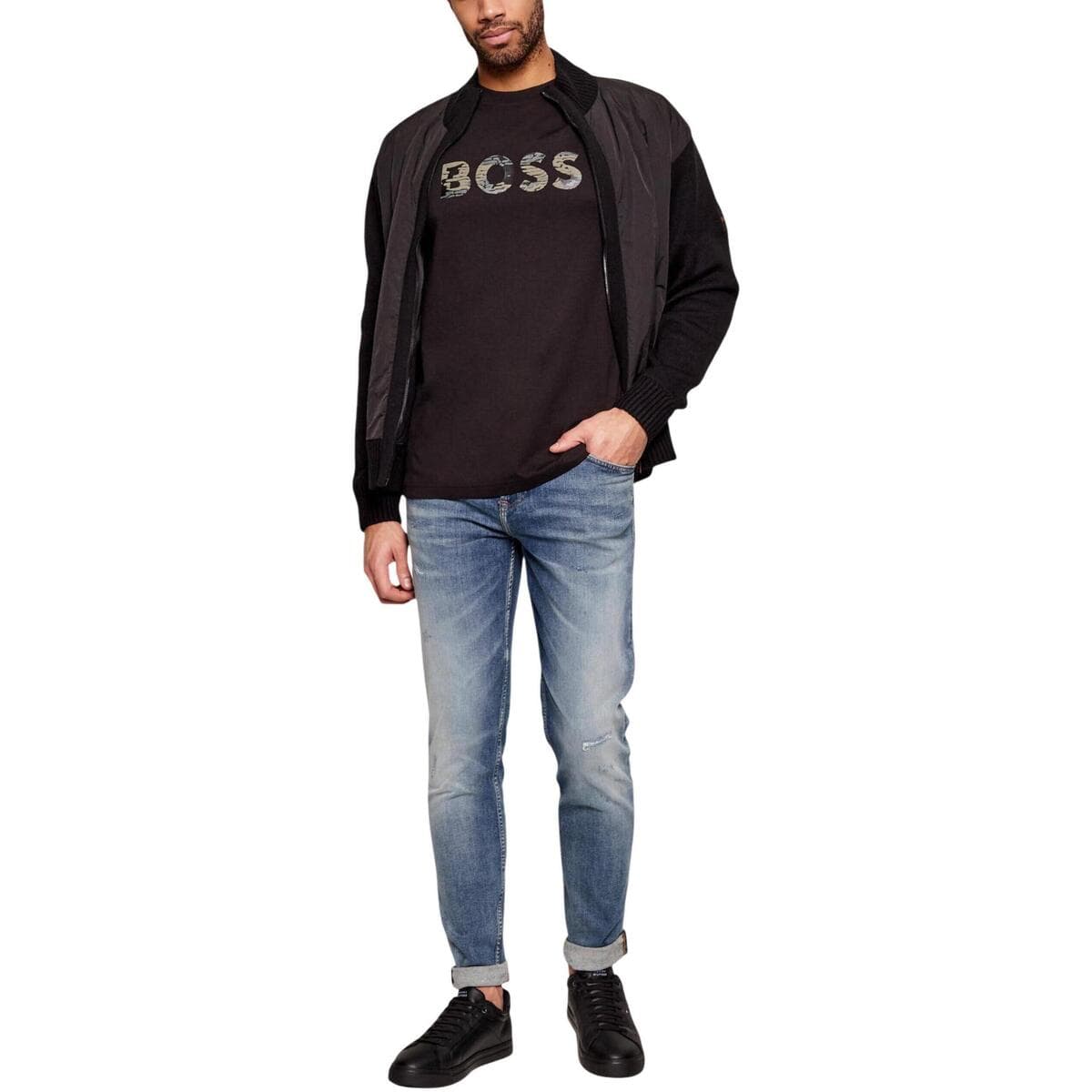 Men's T-Shirts BOSS Black