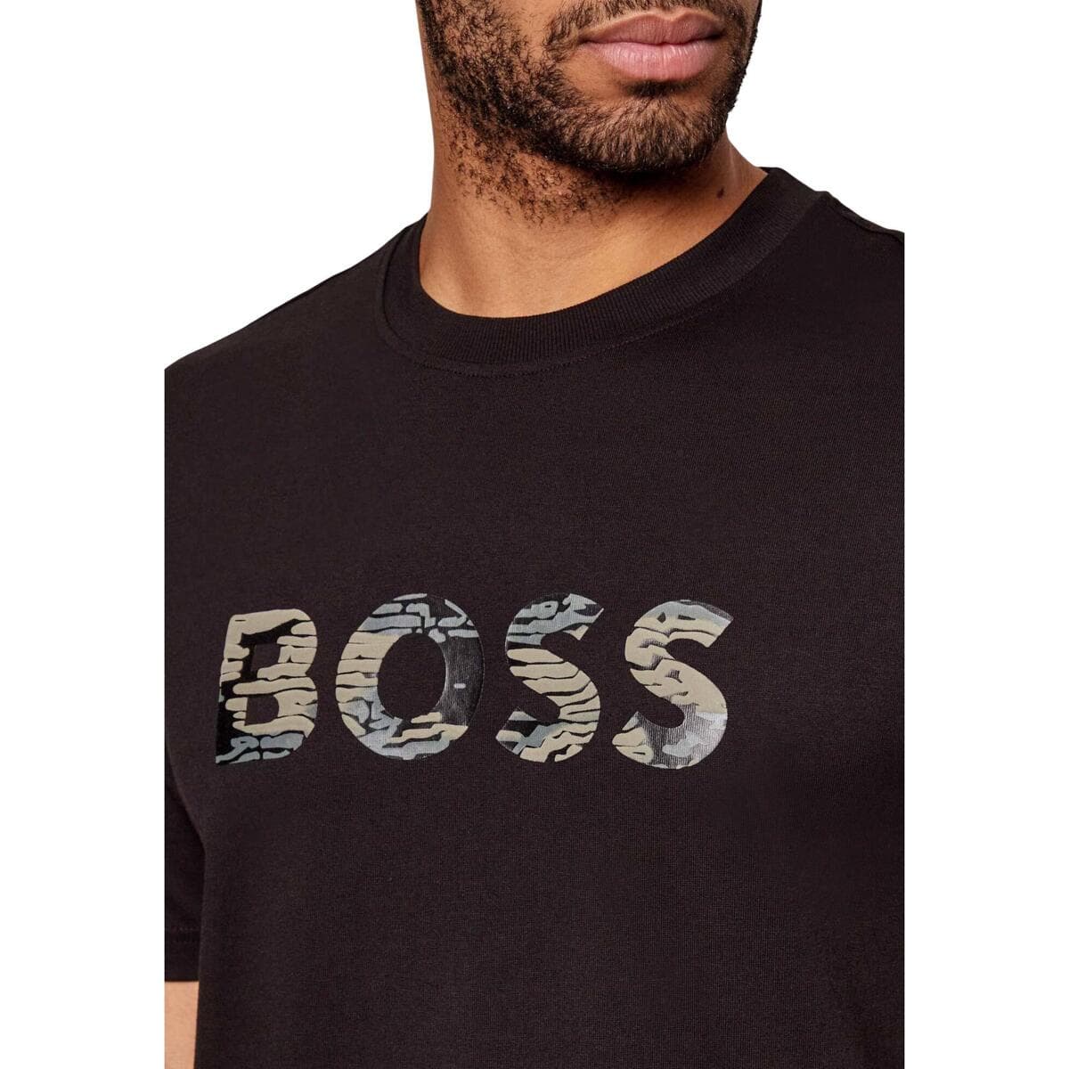 Men's T-Shirts BOSS Black
