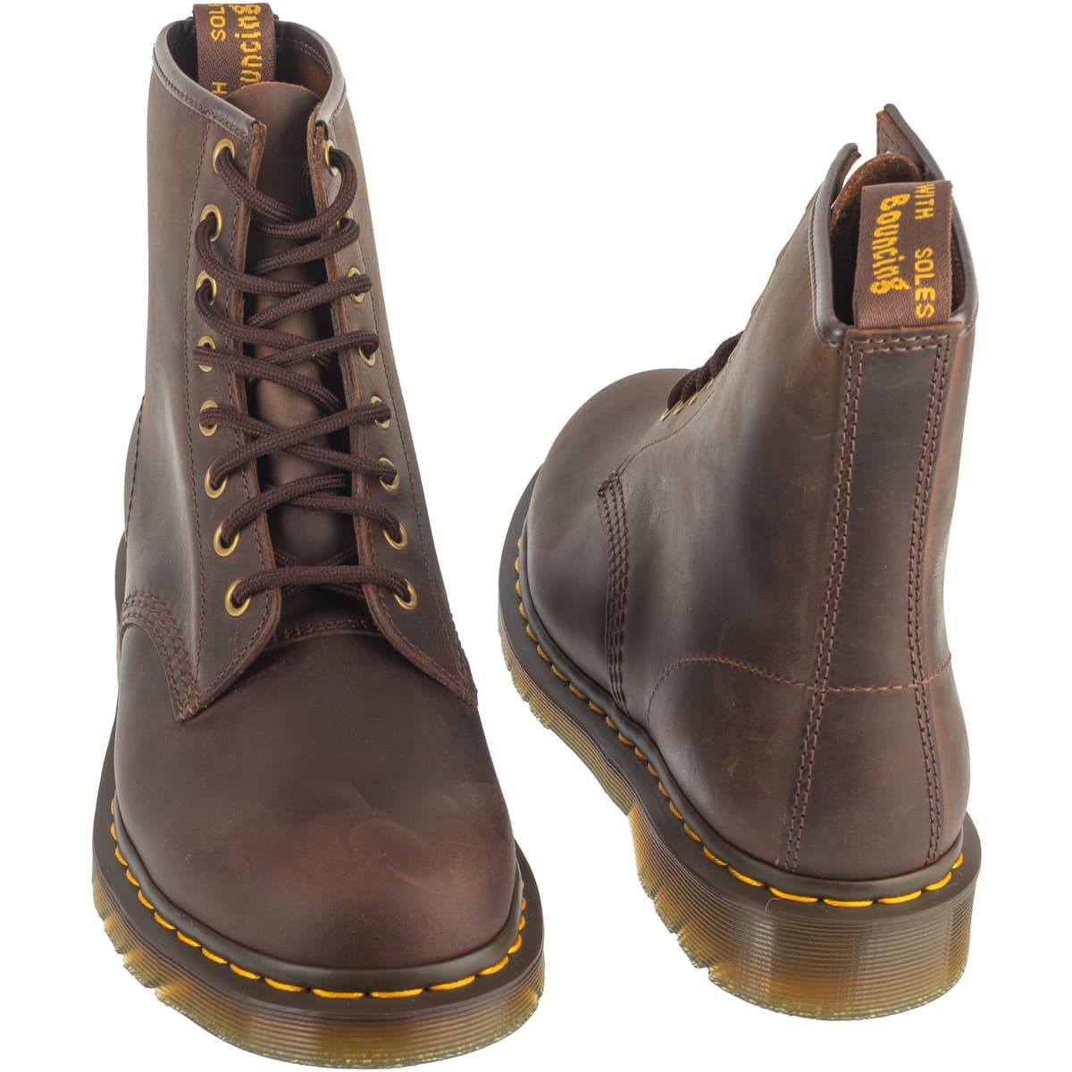Women's Boots Dr. Martens Brown