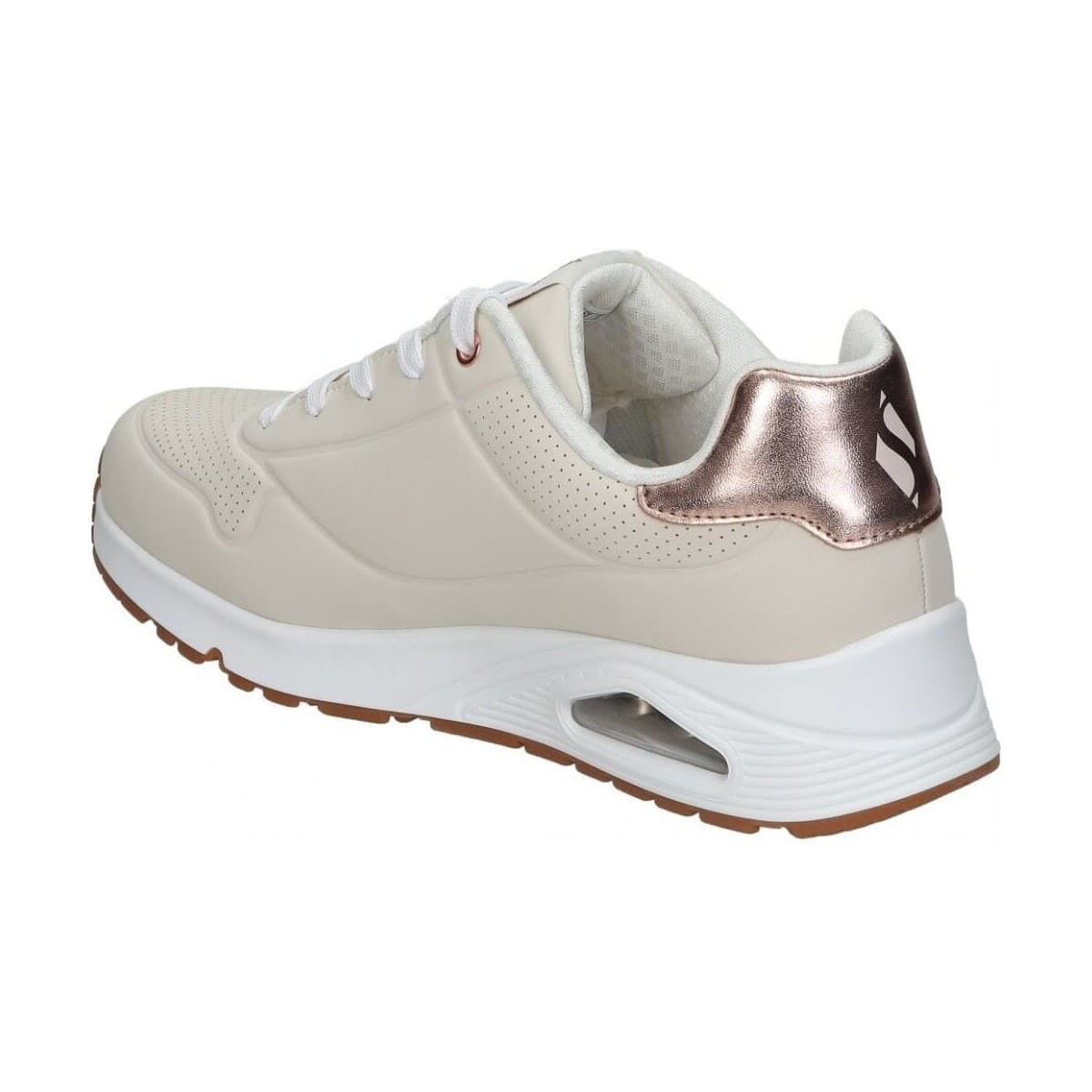 Women's Gym Shoes Skechers Beige