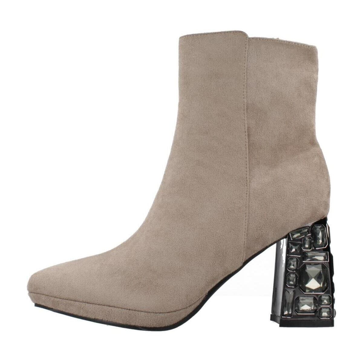 Women's Ankle Boots Menbur Beige