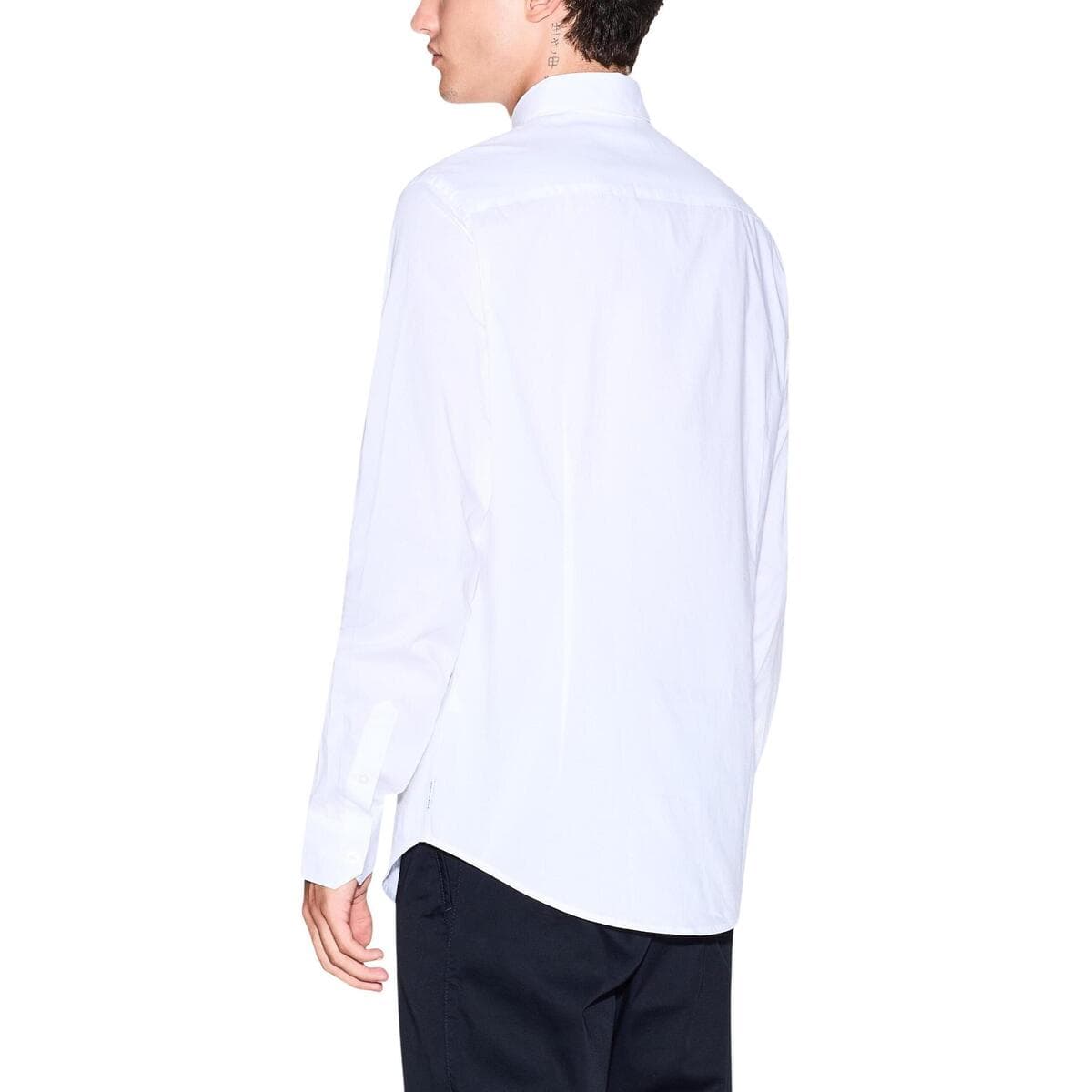 Men's Shirts EAX White