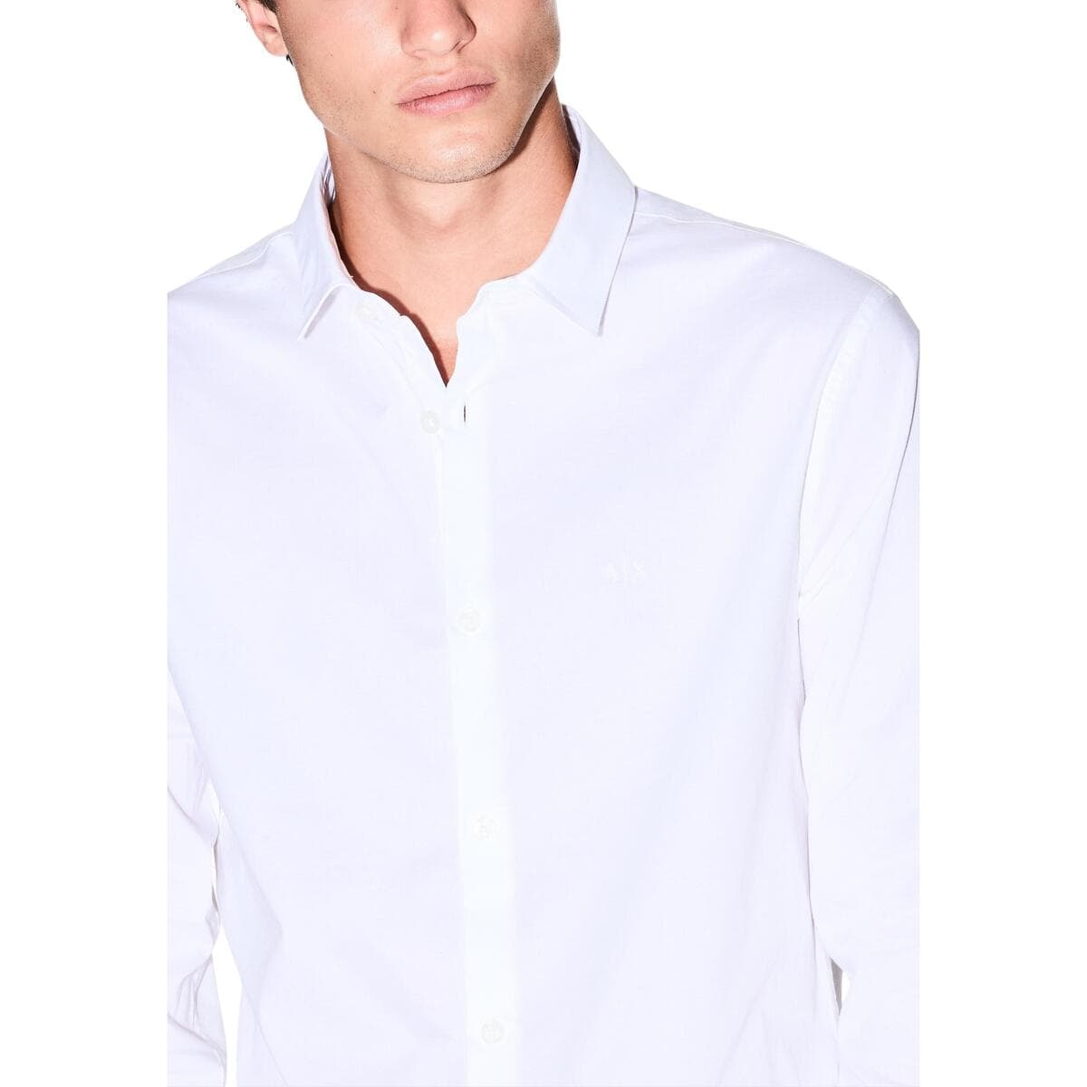 Men's Shirts EAX White