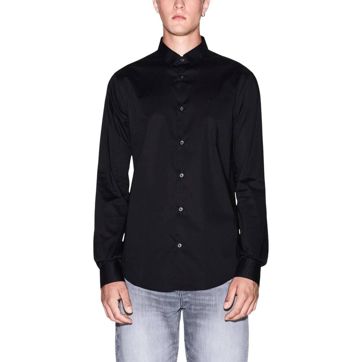 Men's Shirts EAX Black