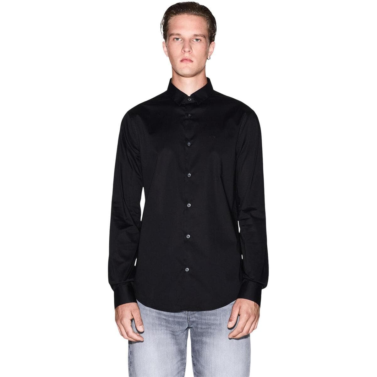 Men's Shirts EAX Black