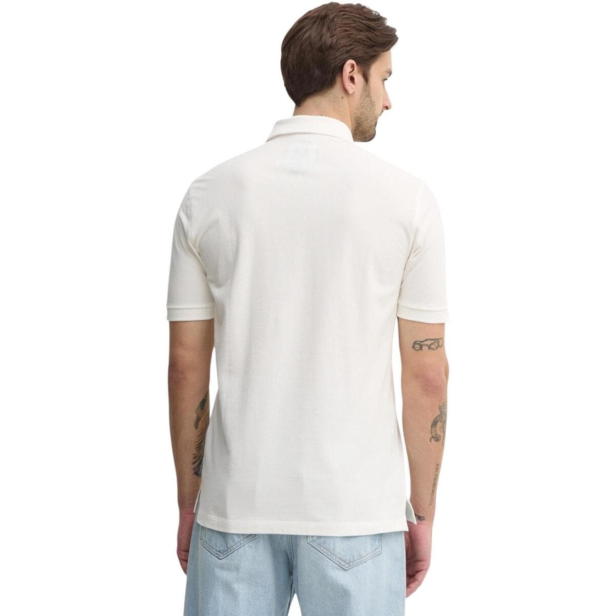 Men's Polo Shirts EAX White