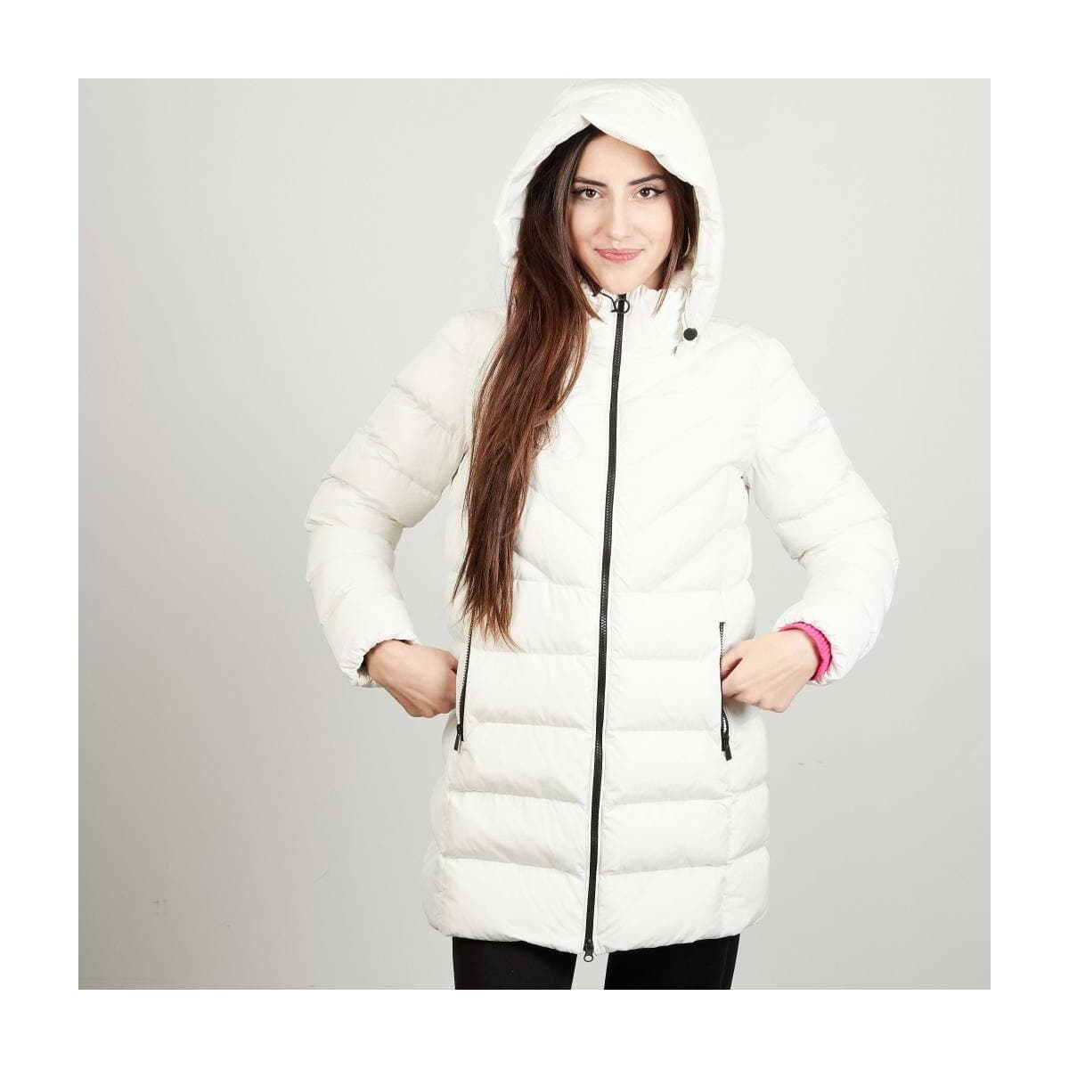 Women's Coats Geox White
