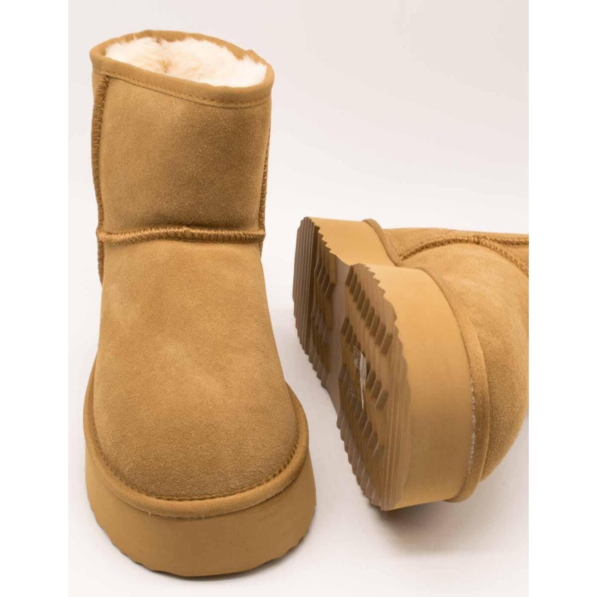 Women's Ankle Boots Varm Beige