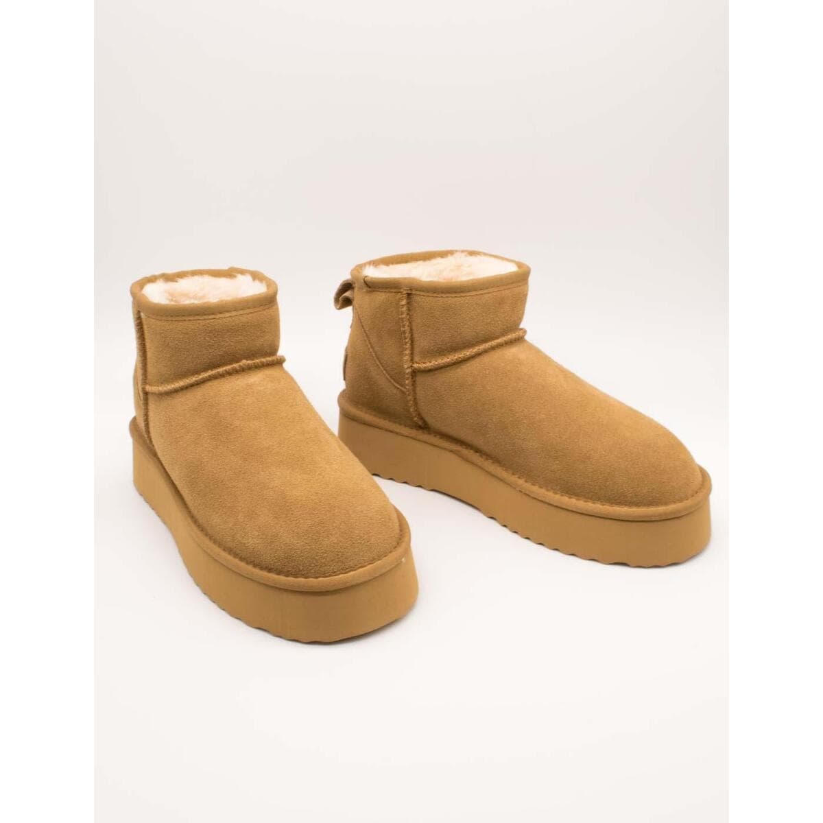 Women's Ankle Boots Varm Beige