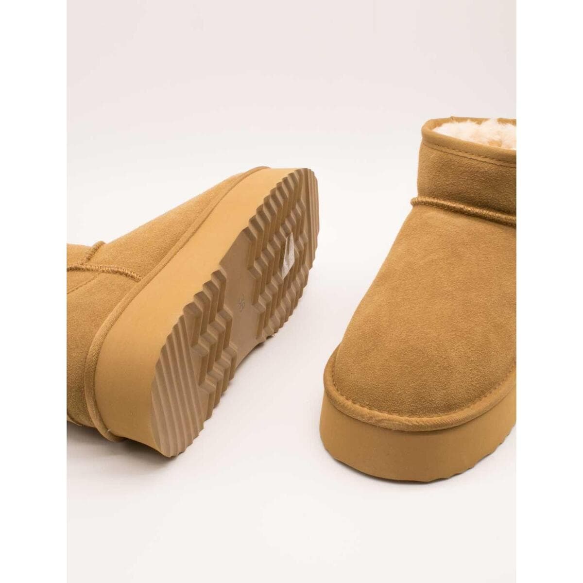 Women's Ankle Boots Varm Beige