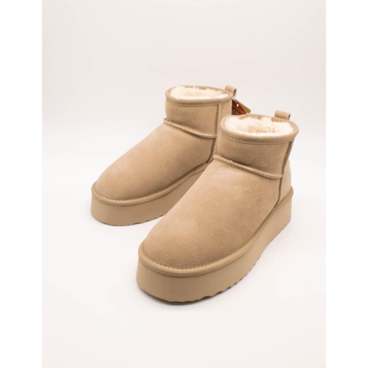 Women's Ankle Boots Varm Beige