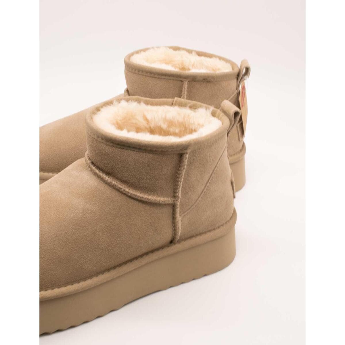 Women's Ankle Boots Varm Beige