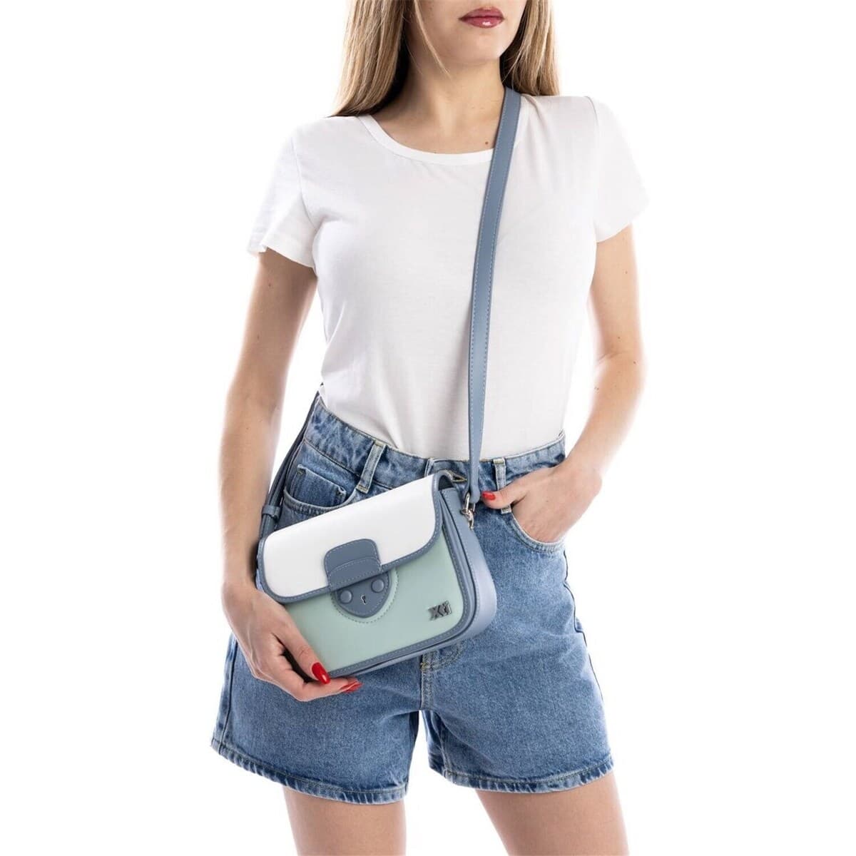 Women's Shoulder Bags Xti Blue