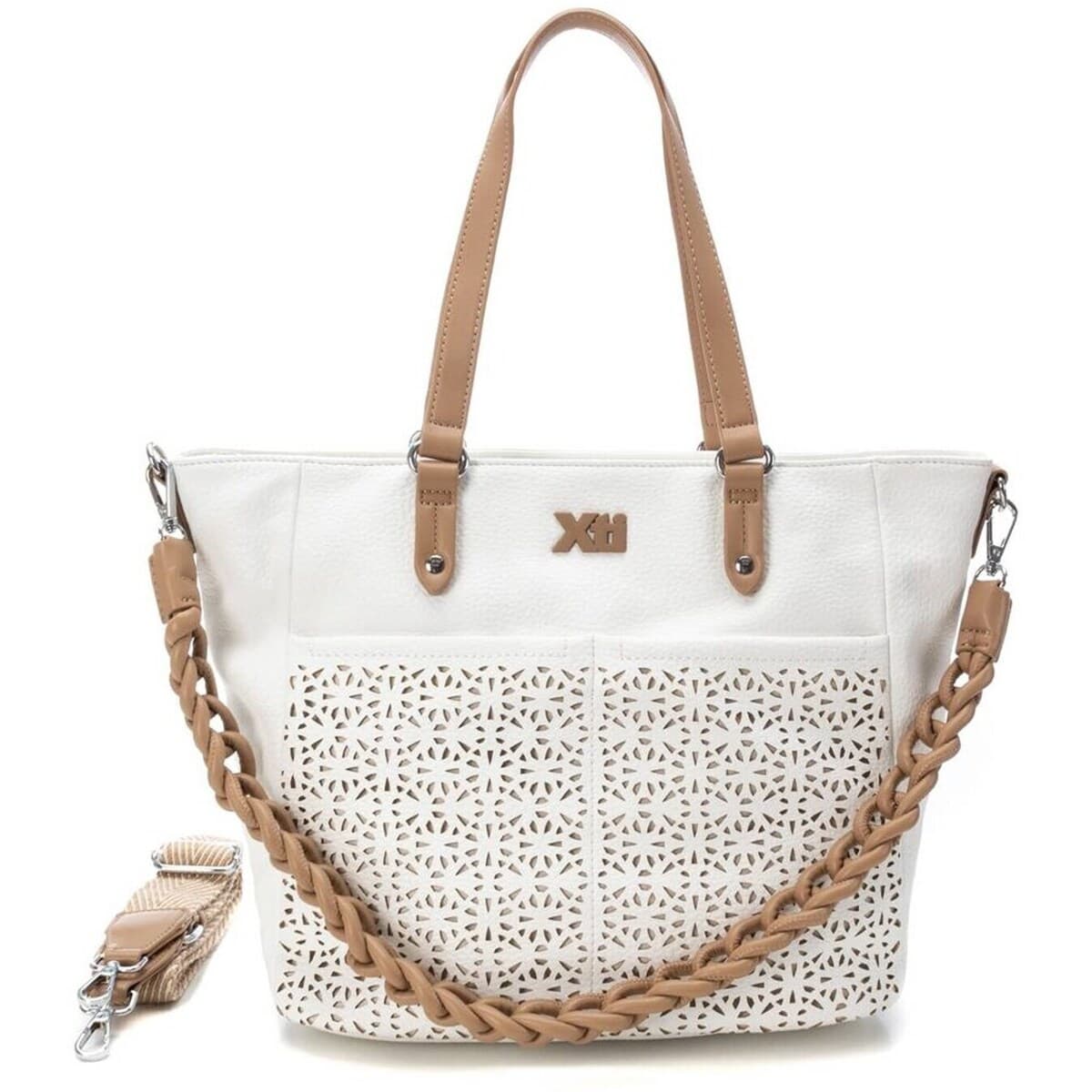 Women's Handbags Xti White