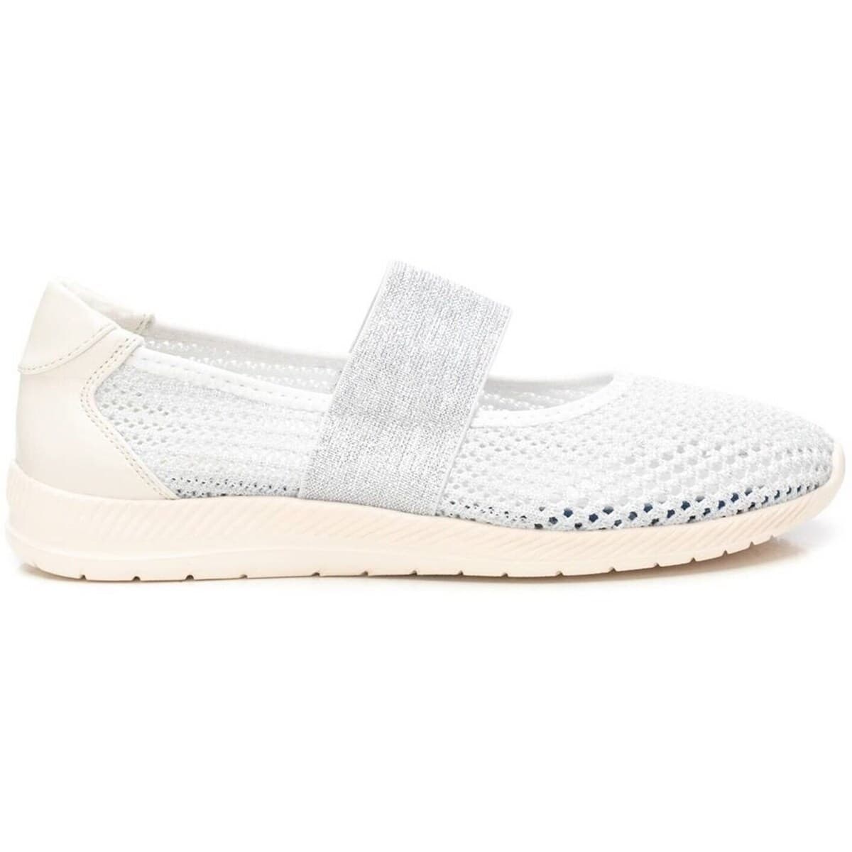 Women's Ballet Flats Xti Silver