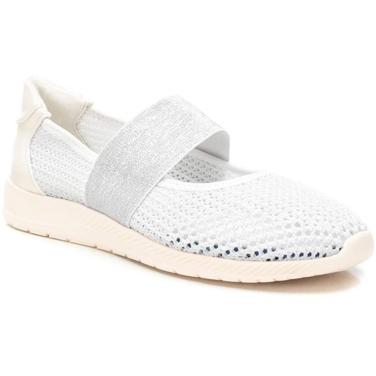 Women's Ballet Flats Xti Silver