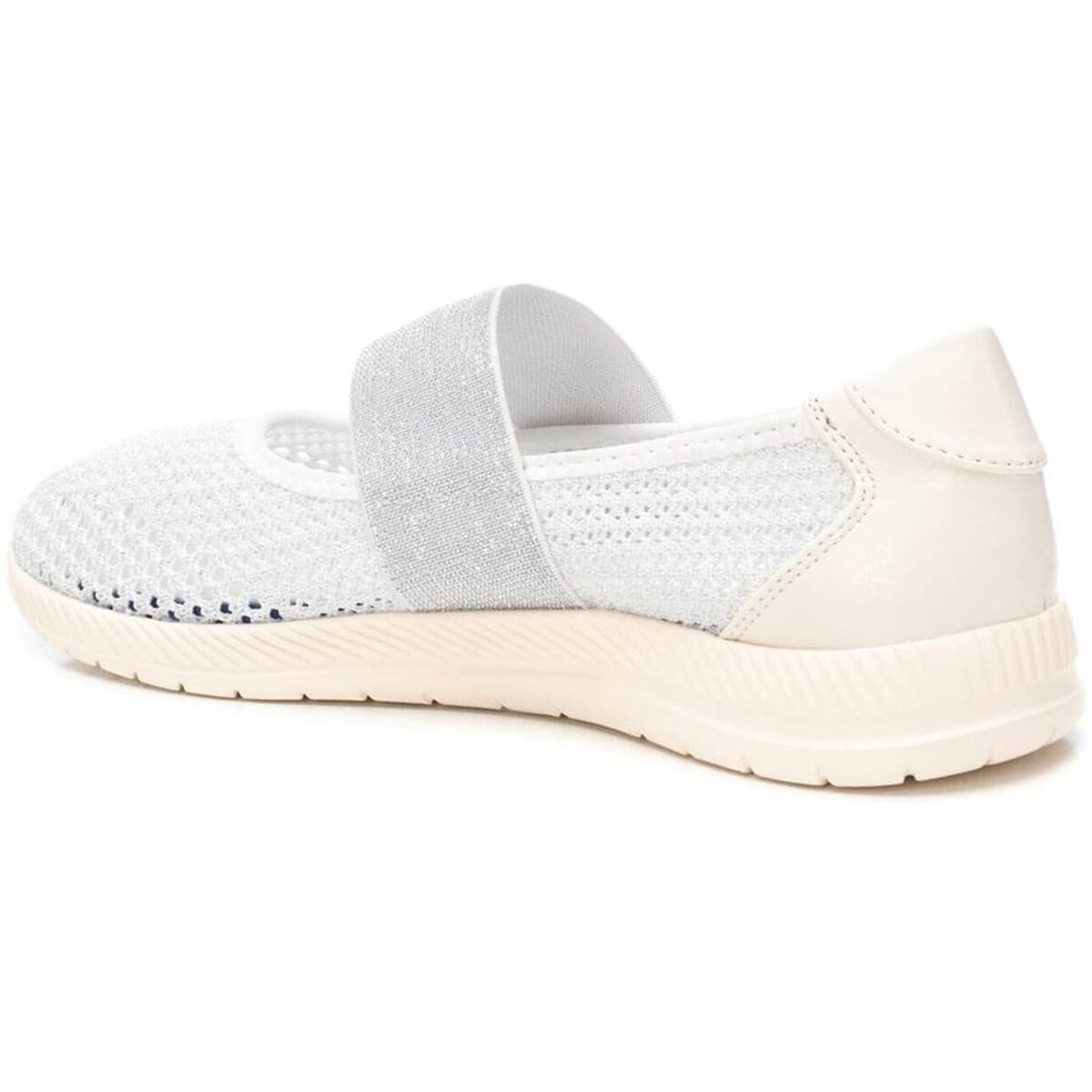 Women's Ballet Flats Xti Silver