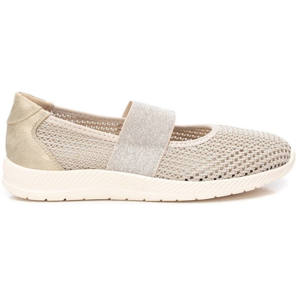 Women's Ballet Flats Xti Gold