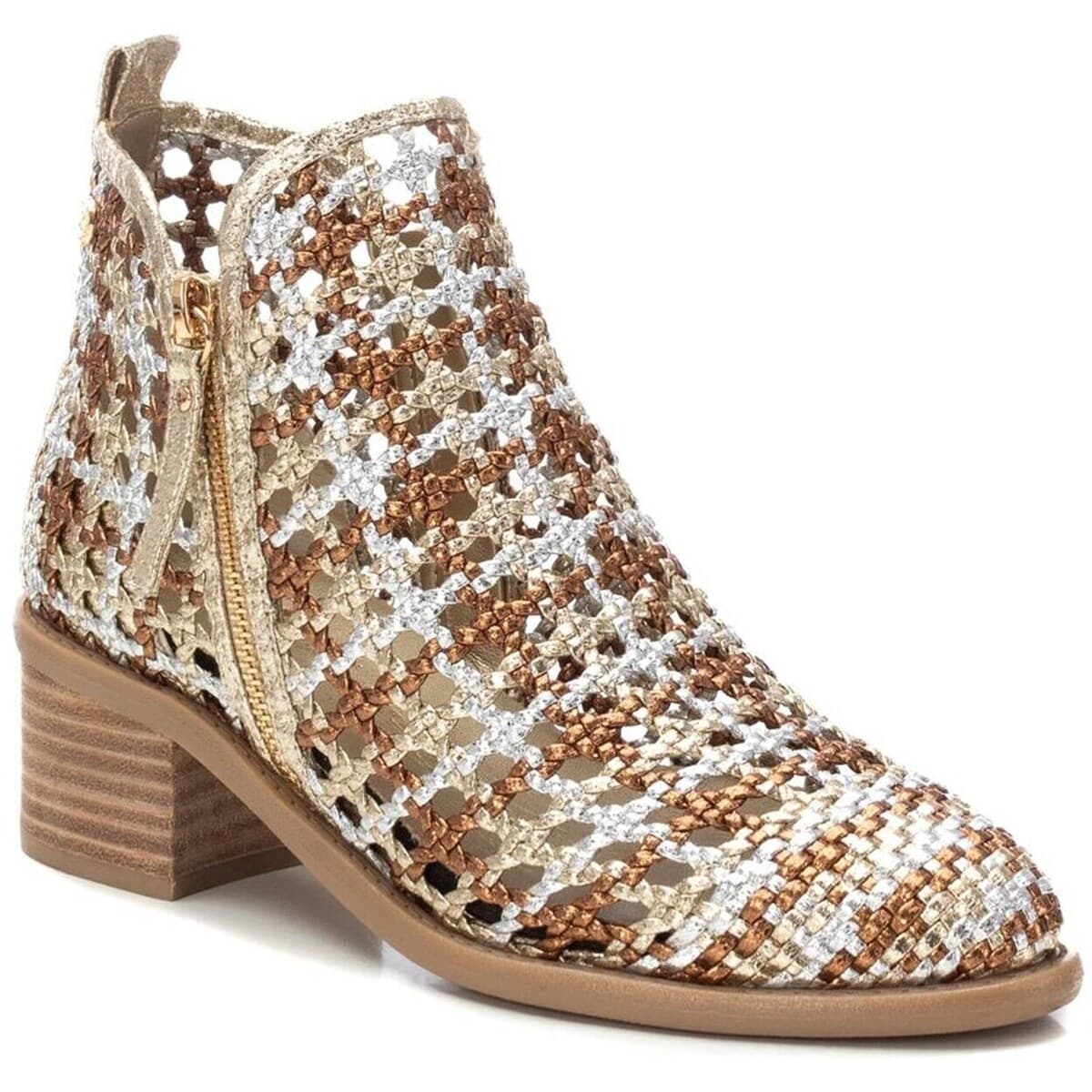 Women's Ankle Boots Xti Gold