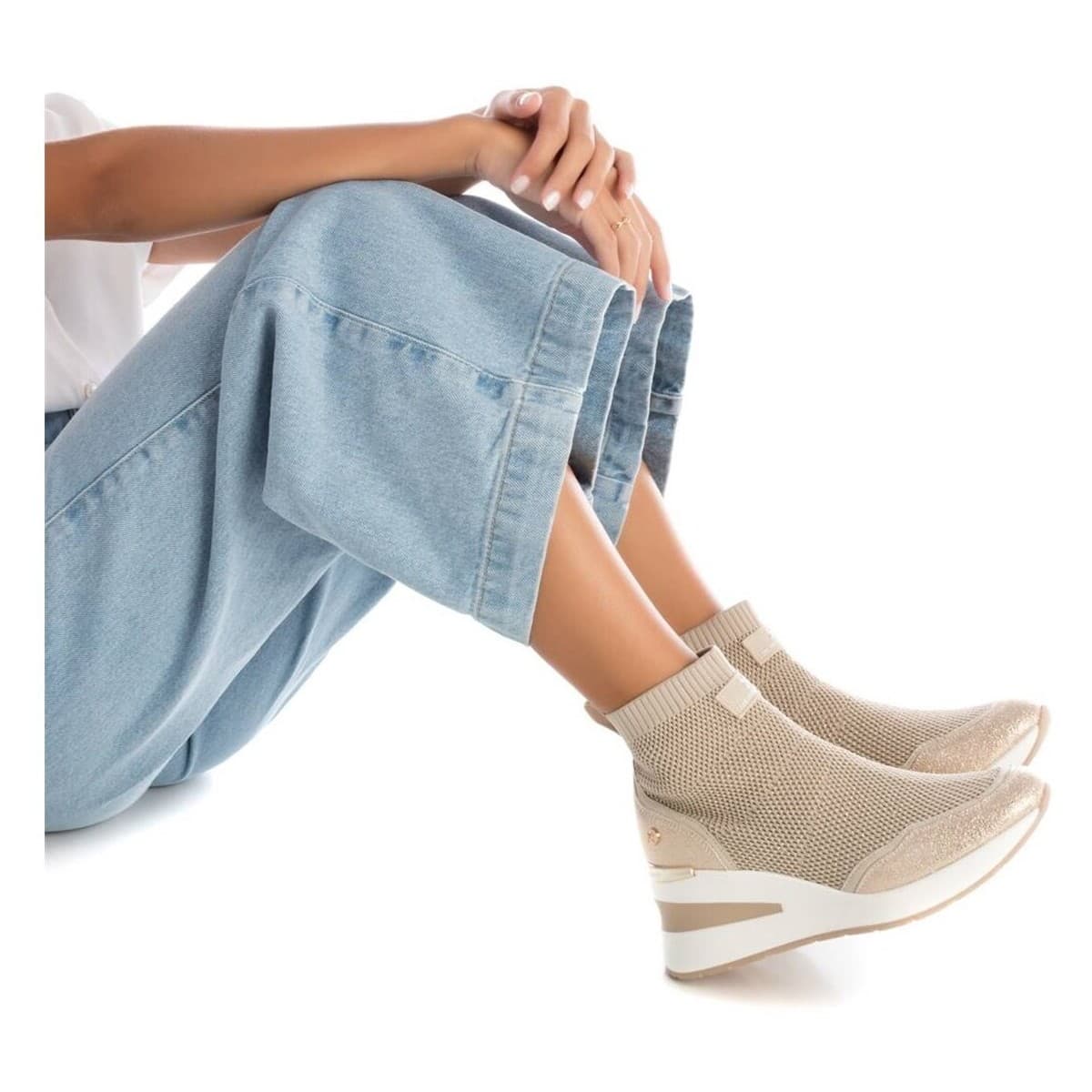 Women's Sneakers Xti Beige