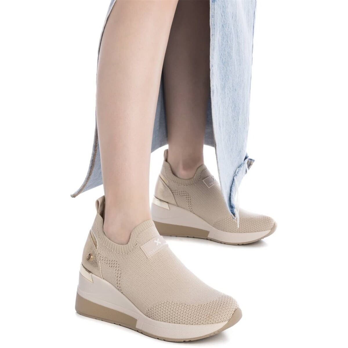 Women's Sneakers Xti Beige