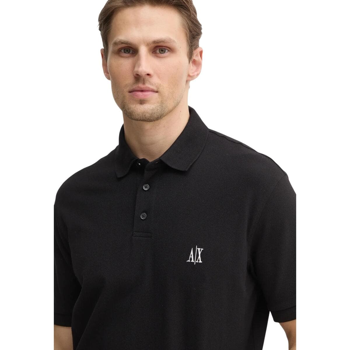 Men's Polo Shirts EAX Black