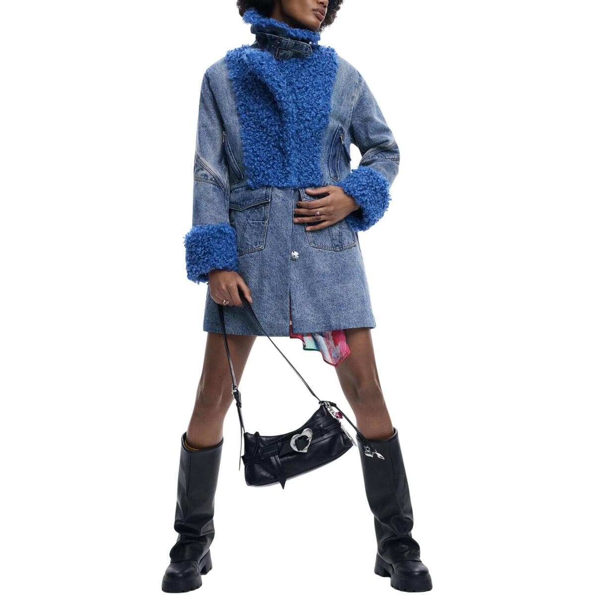 Women's Coats Desigual Blue