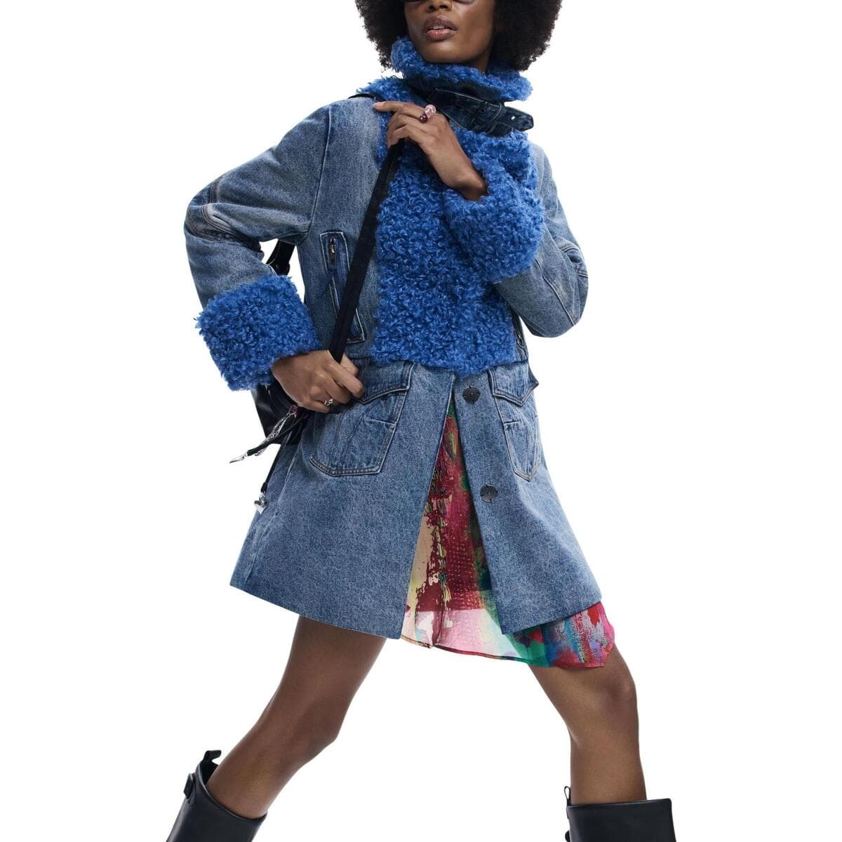 Women's Coats Desigual Blue