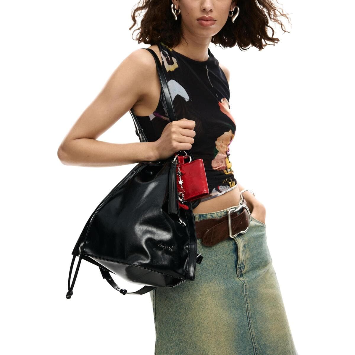 Women's Shoulder Bags Desigual Black