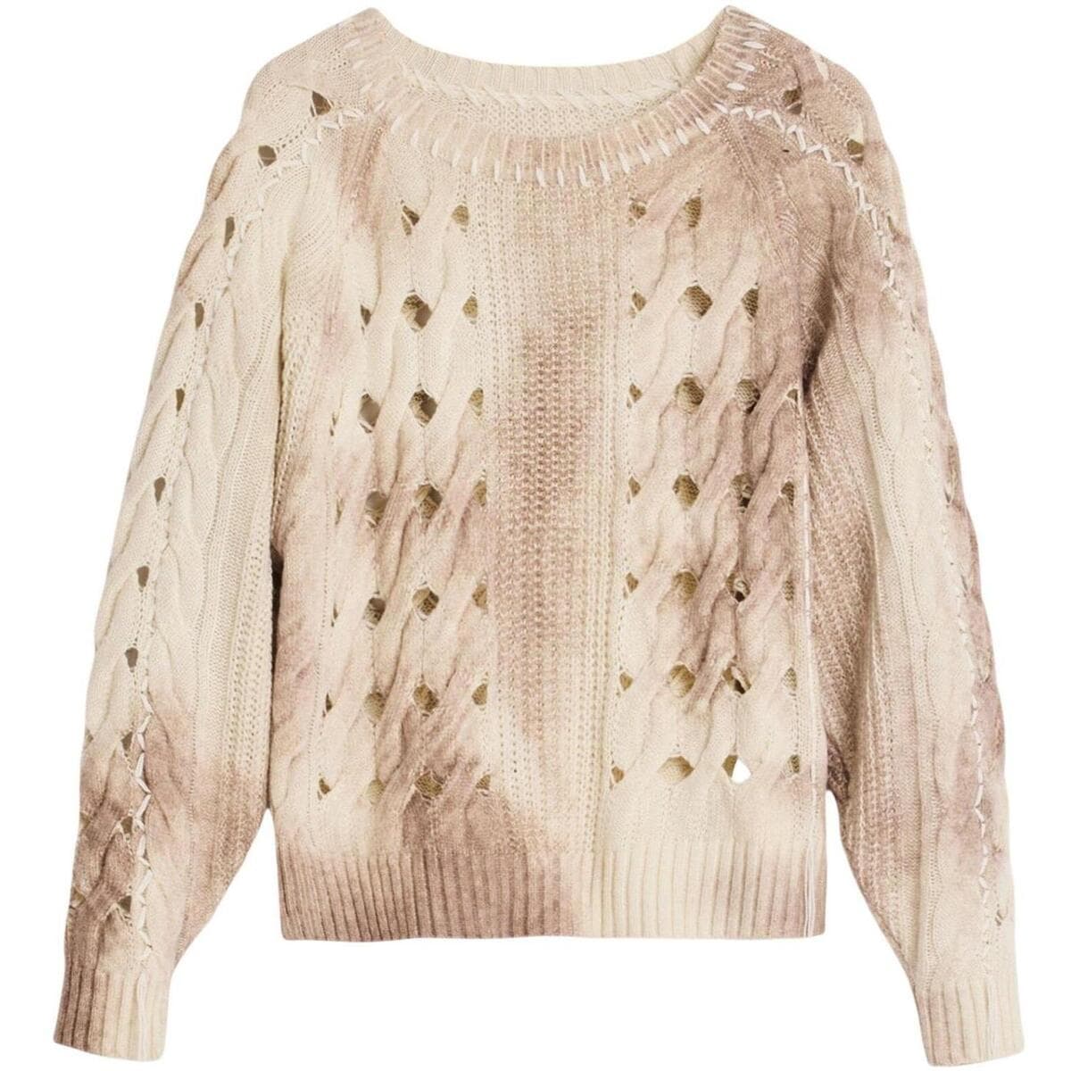 Women's Sweaters Desigual Beige