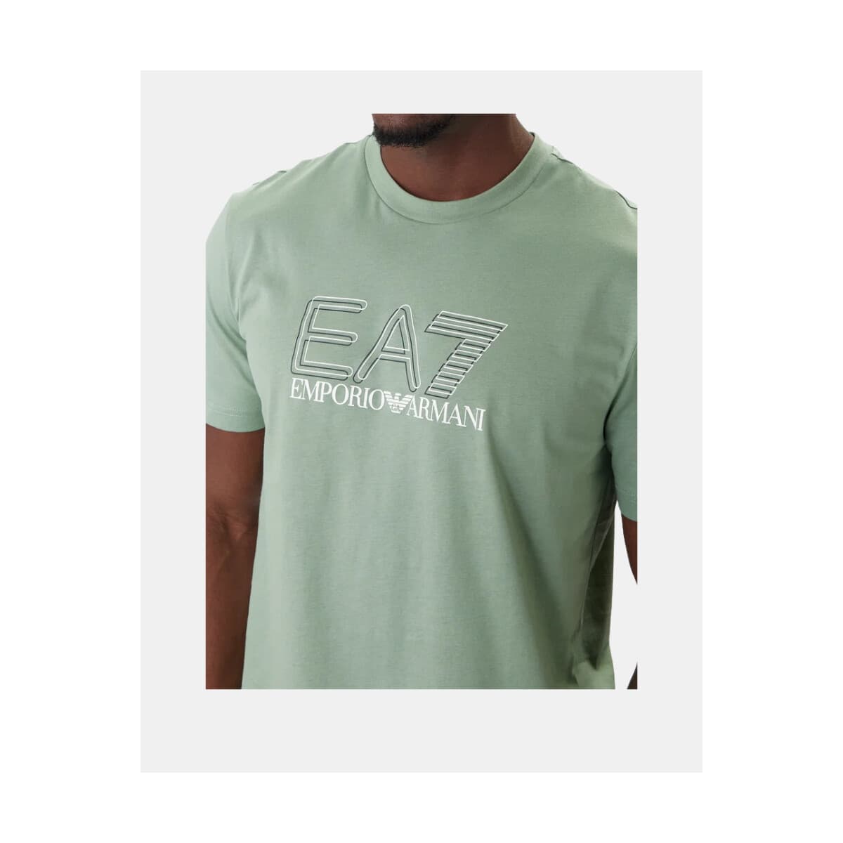 Men's T-Shirts EA7 Green