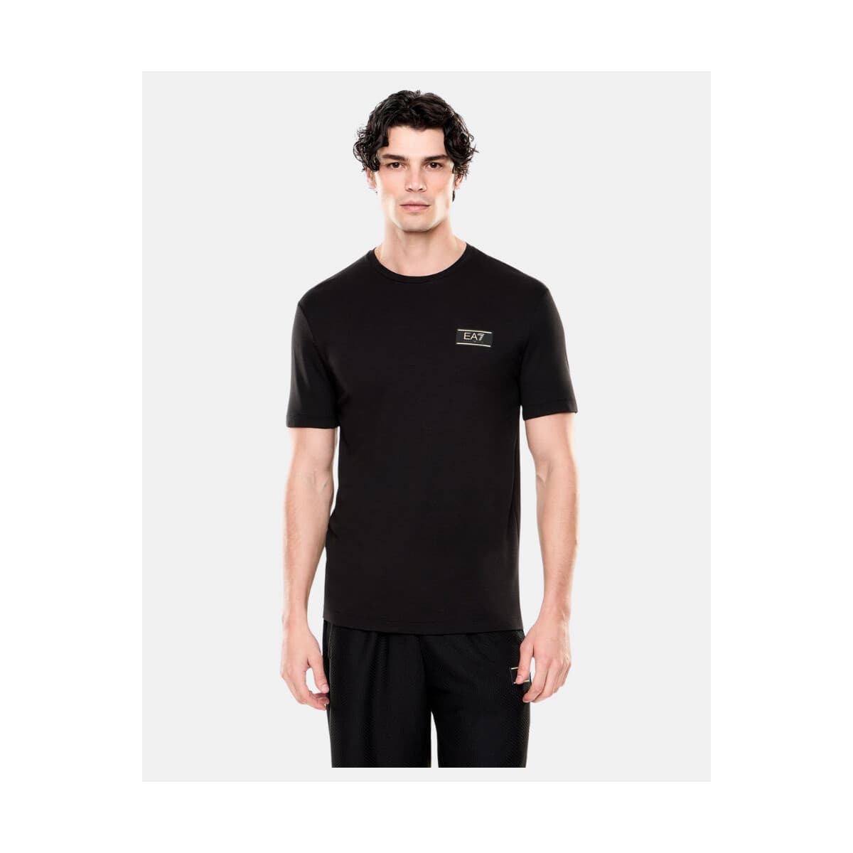 Men's T-Shirts EA7 Black