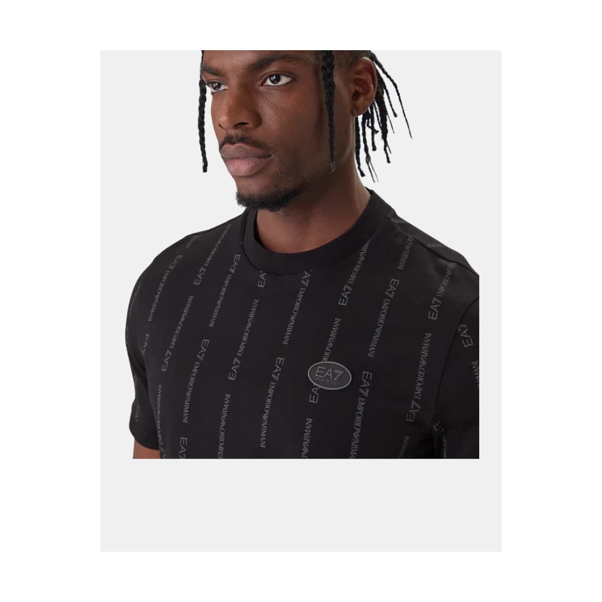 Men's T-Shirts EA7 Black