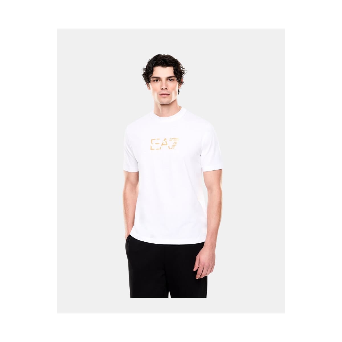 Men's T-Shirts EA7 White