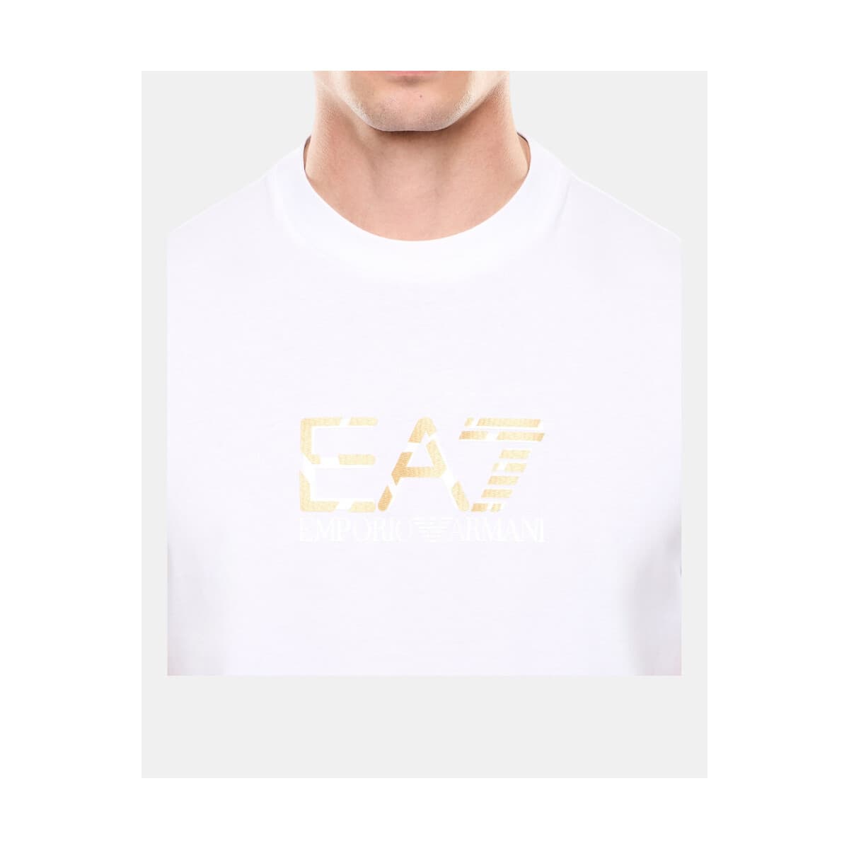 Men's T-Shirts EA7 White